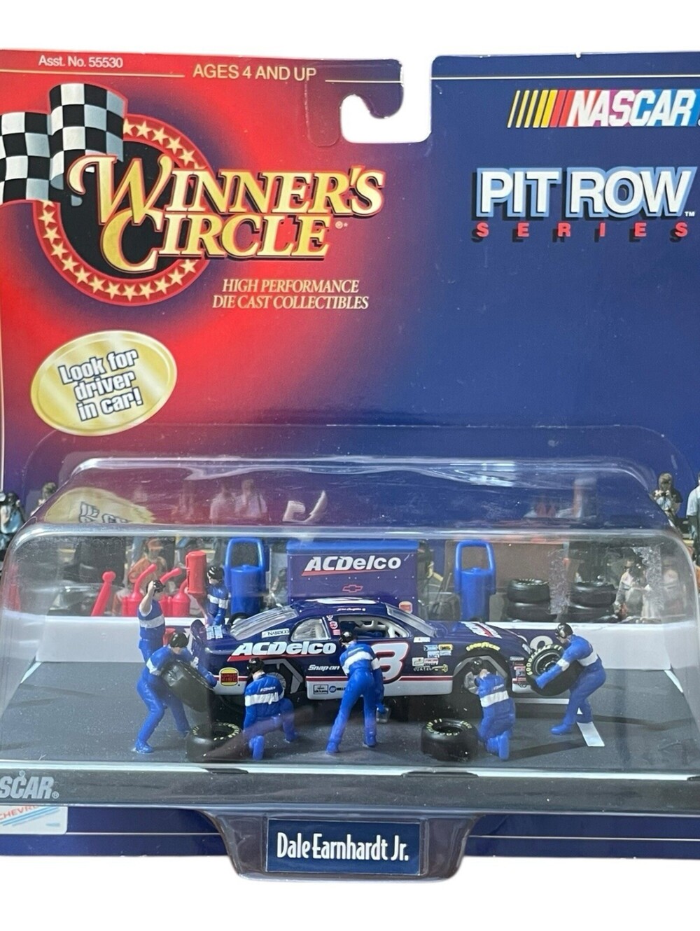 Dale Earnhardt Jr #3 ACDelco Winner’s Circle Pit Row Series 1:64 Scale Die Cast